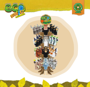 Deluxebase - Hand puppets Expositor