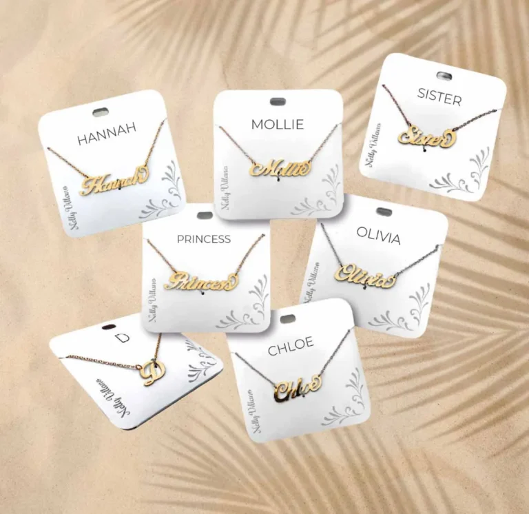 Genero Collares con firma y Signature Necklaces