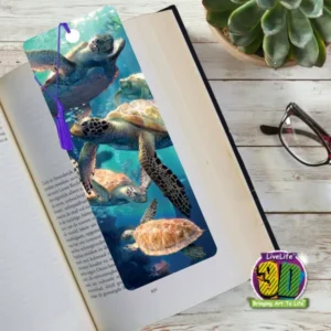 Deluxebase Bookmarks Sea Turtle Swim Ref. 43137 – marcapáginas de tortuga marina