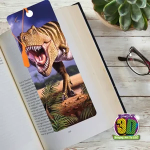 Deluxebase Bookmarks Brown Rex Ref. 47739 – marcapáginas de dinosaurio