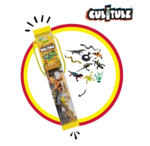 Deluxebase Cubitube Ref. 04870 – serpientes, lagartos y ranas
