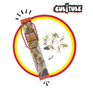 Deluxebase Cubitube Dino Skeletons Ref. 57882 – esqueletos de dinosaurios