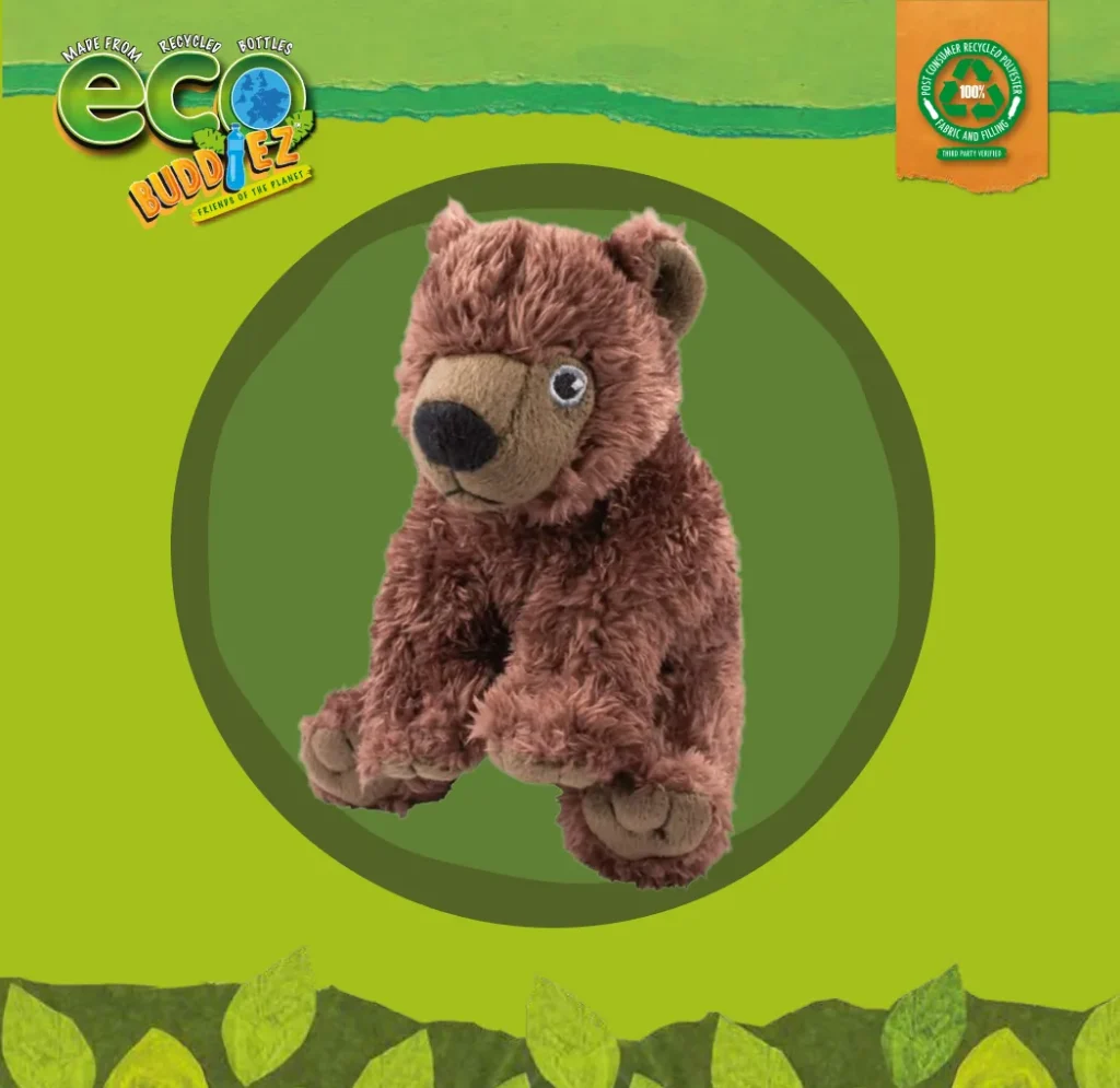 Deluxebase EcoBuddiez Small Brown Bear Ref. 55154 – 15-28 cm