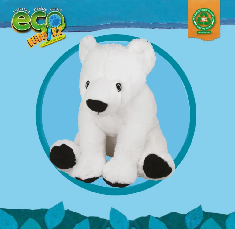Deluxebase EcoBuddiez Polar Bear Ref. 52894 – figura de oso polar