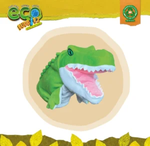 Deluxebase Hand Puppets Croc Ref. 58179 – marioneta de mano de cocodrilo