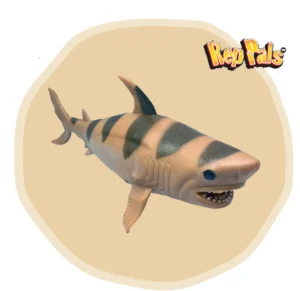Deluxebase Rep Pals Tiger Shark Ref. 29667 – figura de tiburón tigre