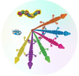 Deluxebase Stretchibones Gators Ref. 62947 – figuras elásticas de caimanes