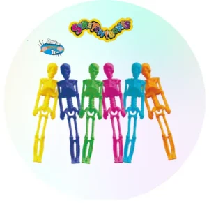 Deluxebase Stretchibones Skeletons Ref. 62985 – figuras de esqueletos