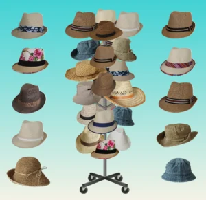 Expositor de sombreros EXP-SOM de Souvenirs Import Export – varios modelos