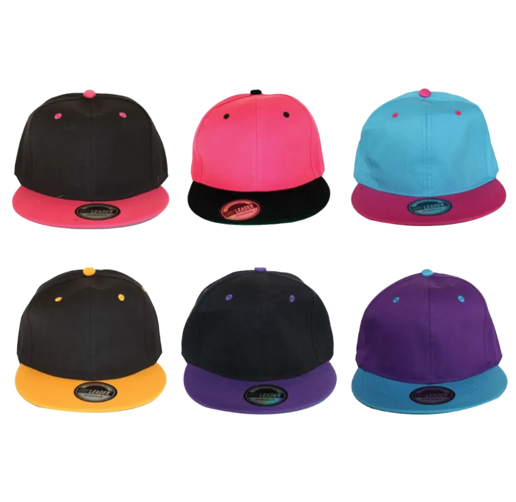 Gorras Snapback lisas Infantil– varios modelos