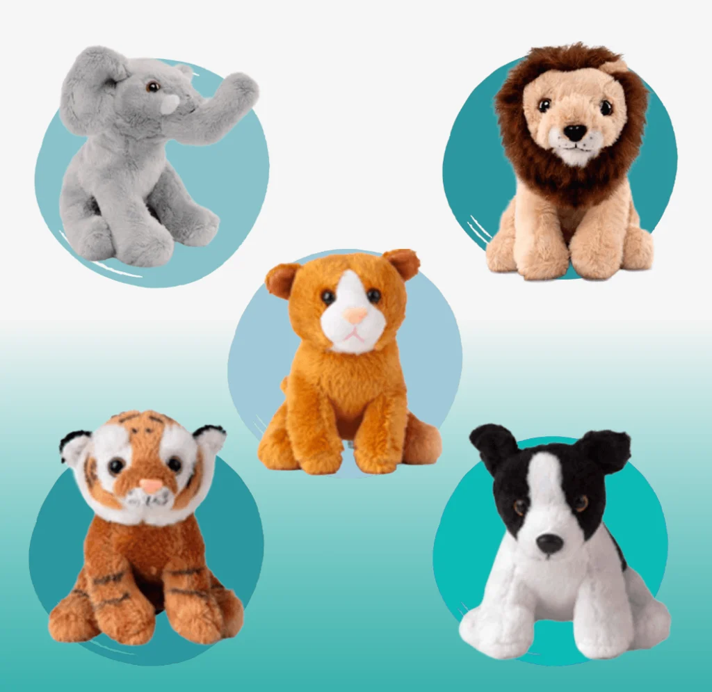 Peluches Little Buddies de 13 cm de Keycraft – diferentes modelos