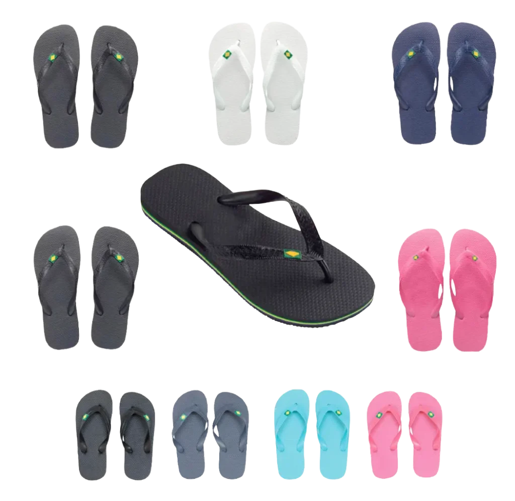 Sandalias brasileñas para hombre, mujer e infantil – diferentes colores y tallas