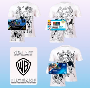 Splat Planet T-Shirts de licencia Looney Tunes Barman – camisetas